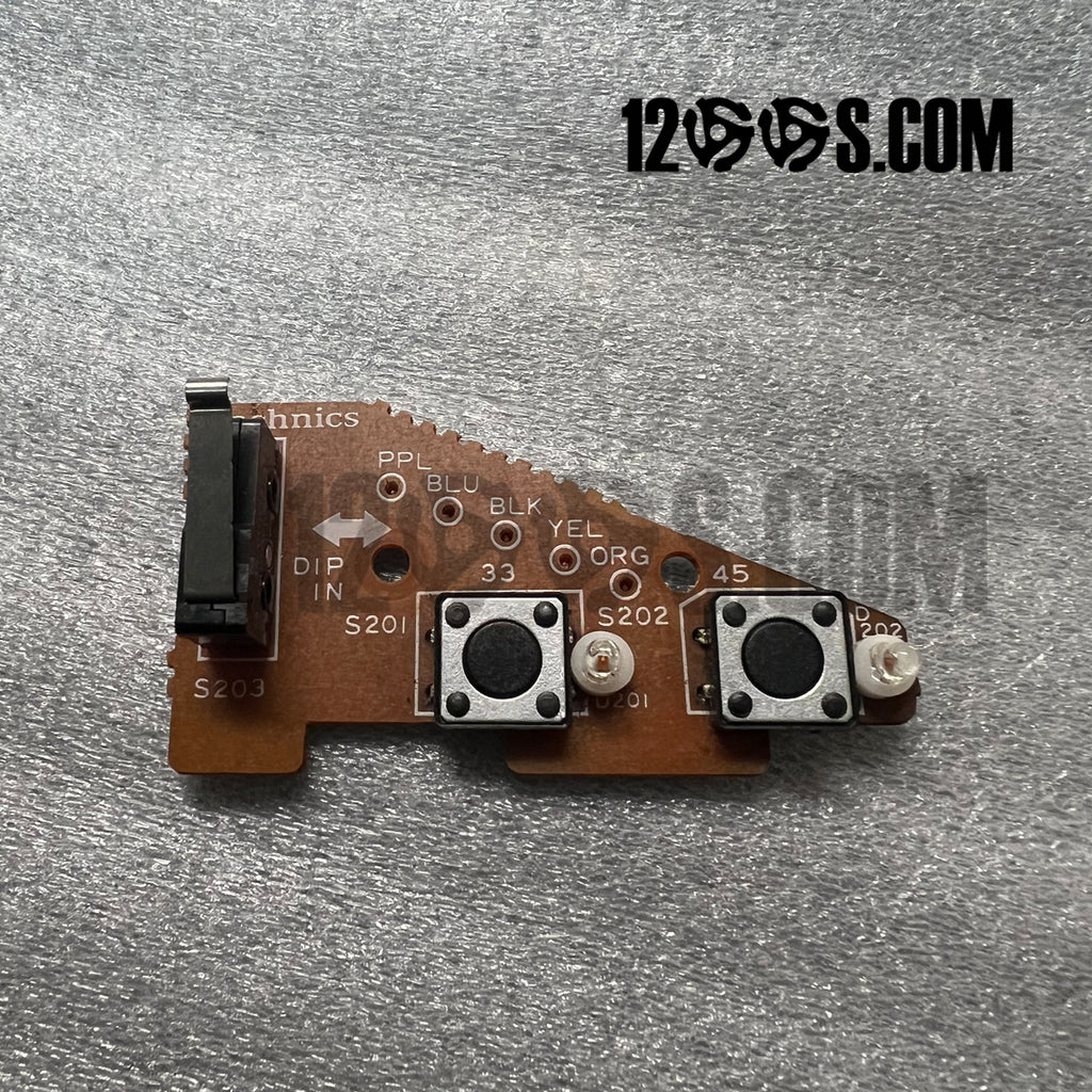Start / Stop / Speed Selector PCB with Switches and LEDs - SFDP122-02a+