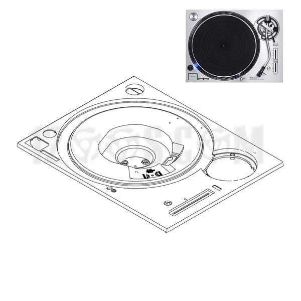 Technics SL-1200MK2 キャビネット メイン基盤 Technics Main PCB Board for SL-1200/1210 MK2 - Shop l