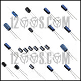 Re-Cap Package - All Aluminum Electrolytic Capacitors (21 Units)