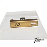 GLD / LTD GOLD LIMITED 33 RPM Button