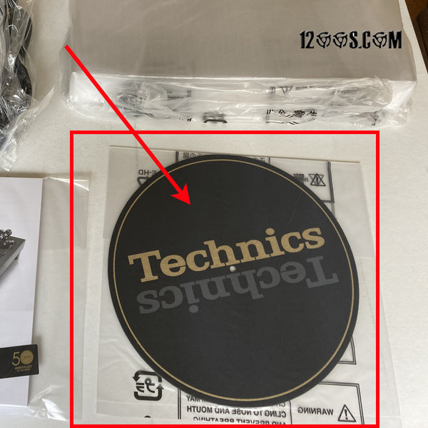 SL-1200 M7L Slip Mat / Slipmat (50th Anniversary Edition