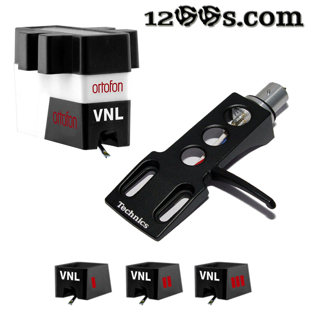 Ortofon VNL Cartridge with Authentic Technics Headshell (with 3 different styli)