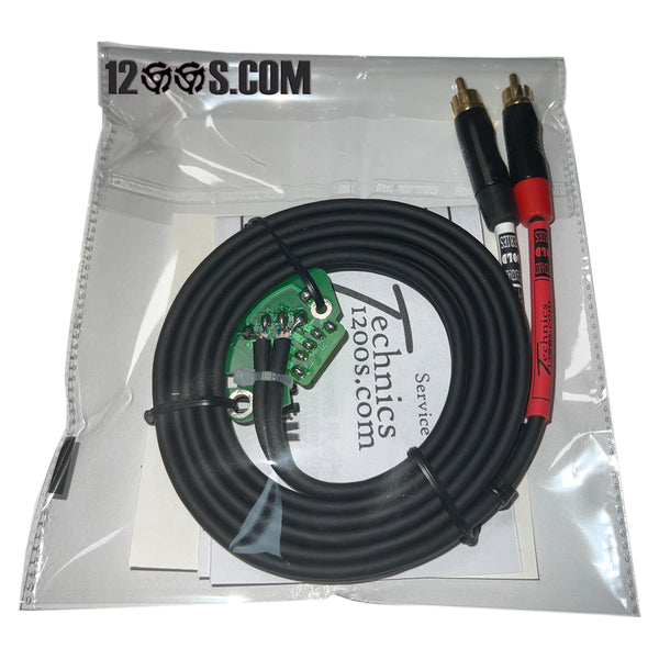 Gold Tip Shielded RCAS with Internal Ground PCB – 1200s.com