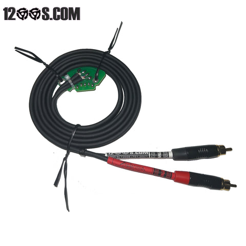 Gold Tip Shielded RCAS with Internal Ground PCB