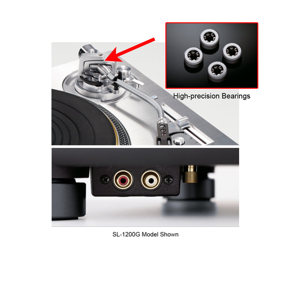 Complete Tone Arm / Tonearm Base Assembly SL-1200 G & SL-1210 G