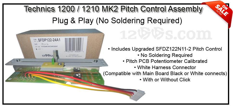 echnics 1200 / 1210 MK2 Pitch Control Assembly