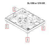 1200 / 1210 GAE/G/GR Long Corner Base Screw