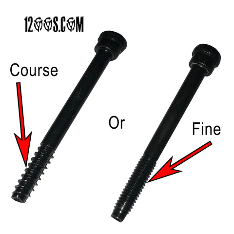 Single - Spindle Screw (Fine or Coarse)