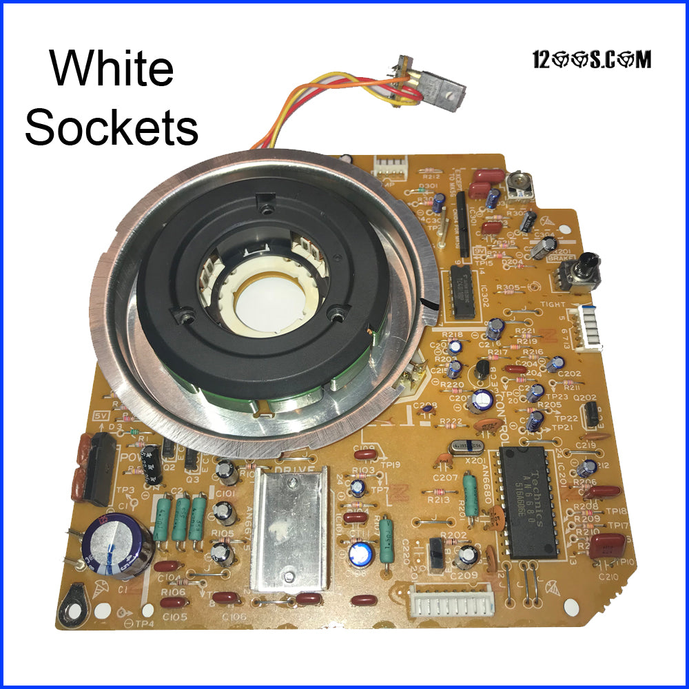 Technics 1200 / 1210 Turntable Main Board / Mainboard with Motor (MK2 / MK3 / M3D / MK3D / MK5) aka Motherboard