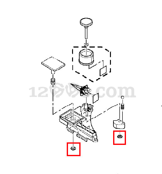 Technics Circlip for Start/Stop Button - Cam - Lift Spring (Legacy Models)