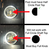 Power On / Off Knob Top (CAP ONLY)