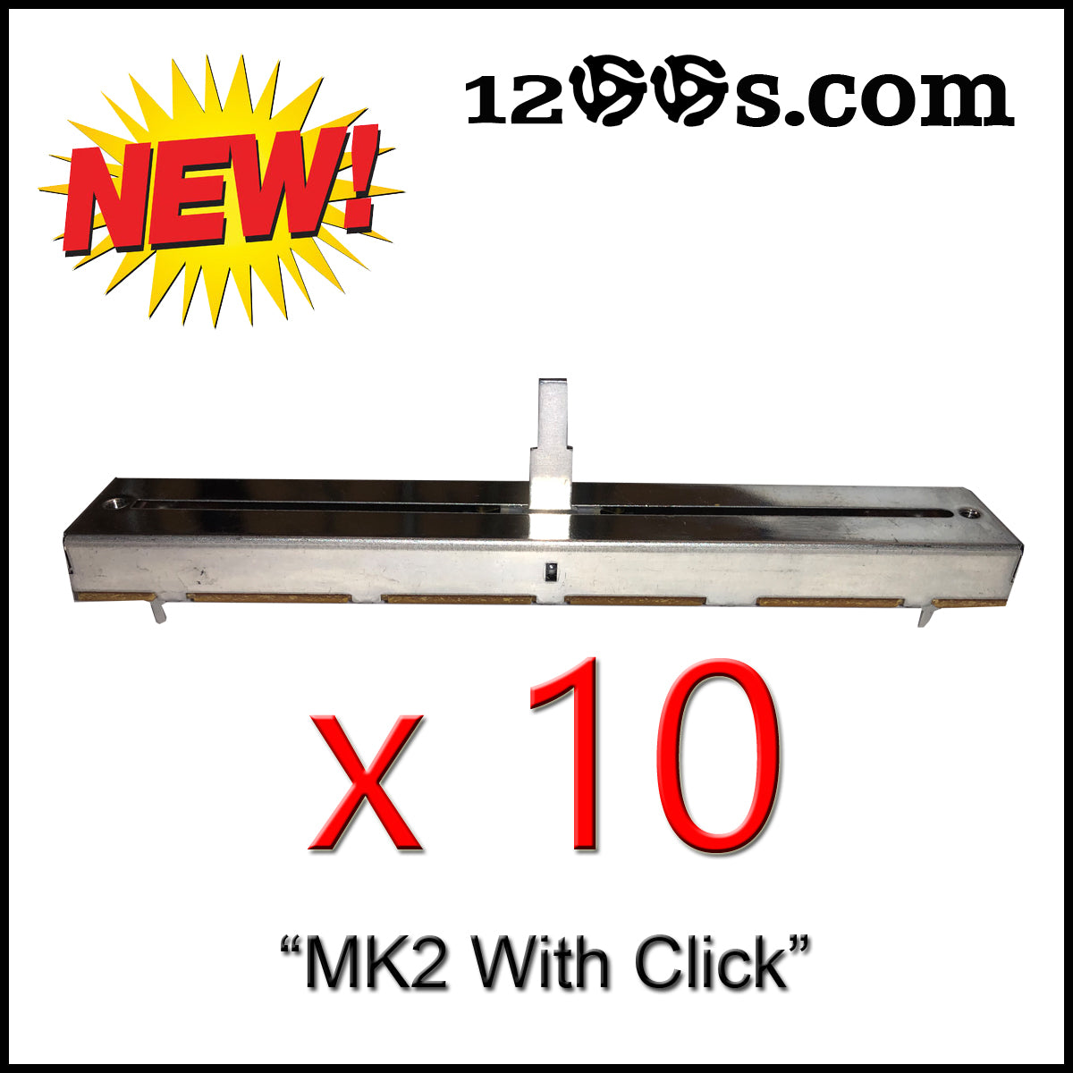 TECHNICS SFDZ122N11-4 ピッチフェーダー PITCH CONTROL - All Technics Spare Parts - SFDZ122N11-4